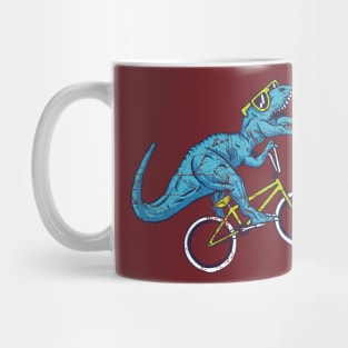 Ever seen a dinosaur ride a bike? Mug